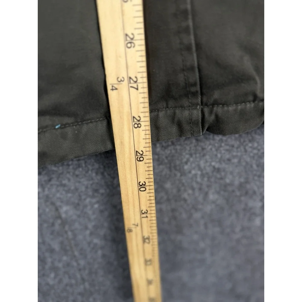 Levi's Canvas Utility Jacket Corduroy Collar Lined Men's XL Green Detroit Style - Picture 13 of 14